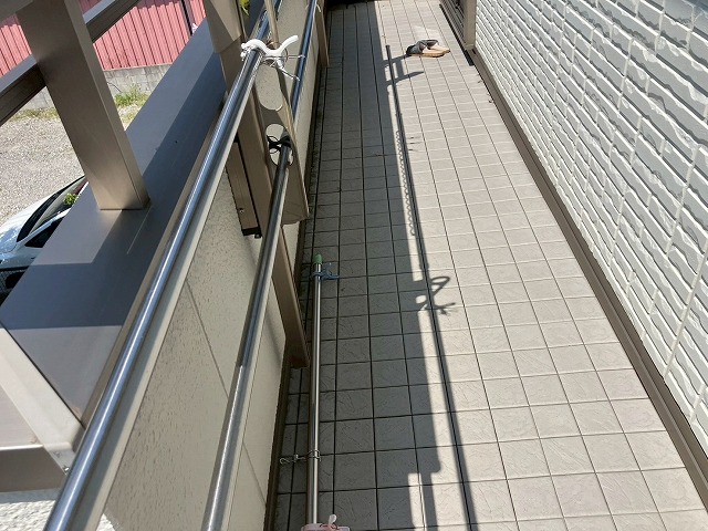 ベランダのシート防水